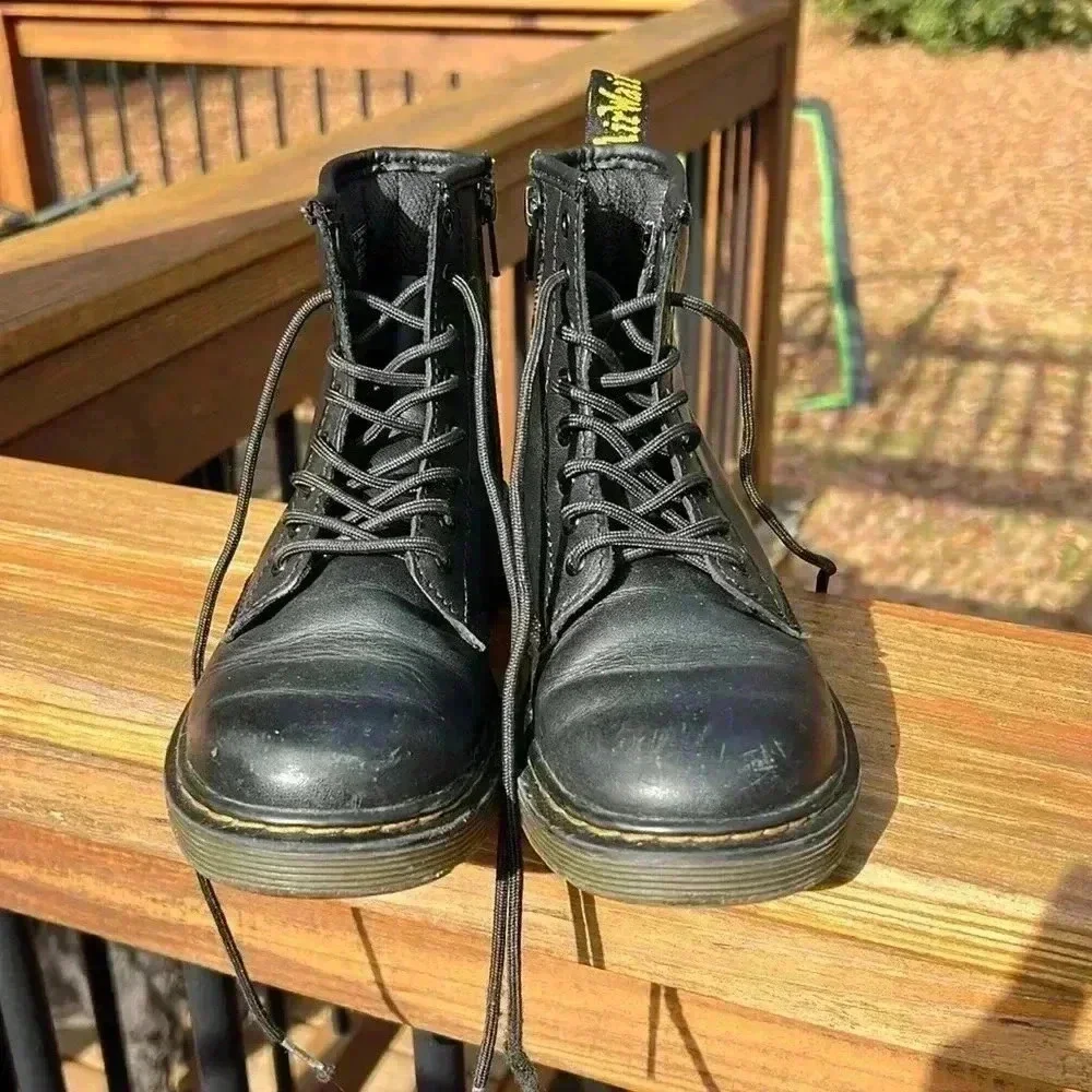 Dr. martens Leather Boots Kids 1